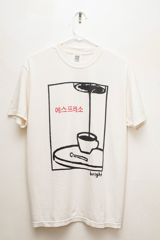 hangul espresso t-shirt